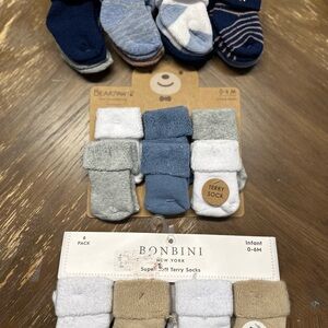 Infant 0-6 month sock bundle